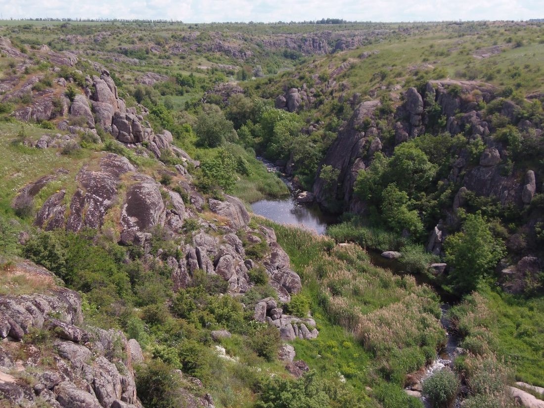 Актовский каньон, image of landscape/habitat.