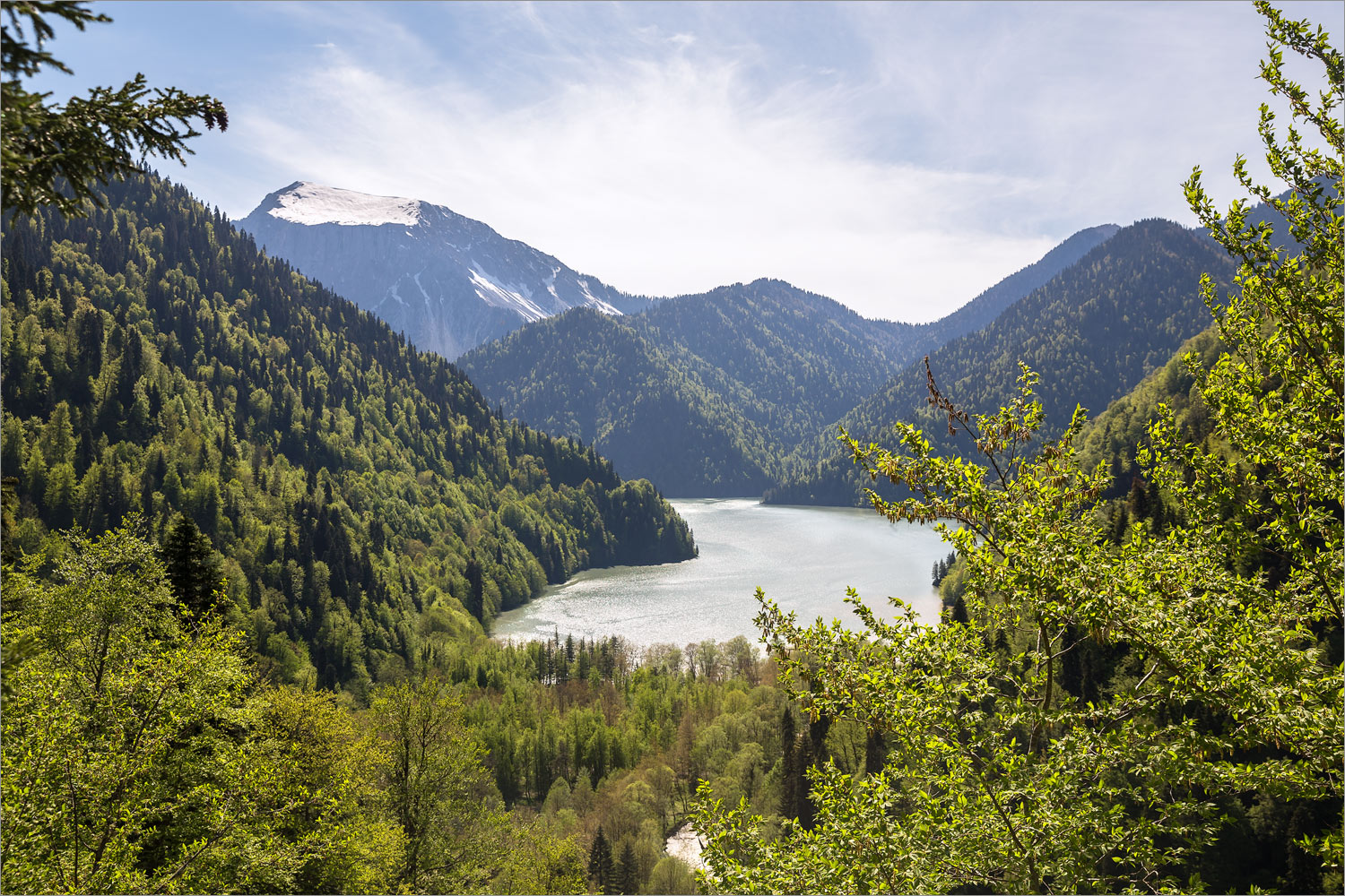 Рица, image of landscape/habitat.