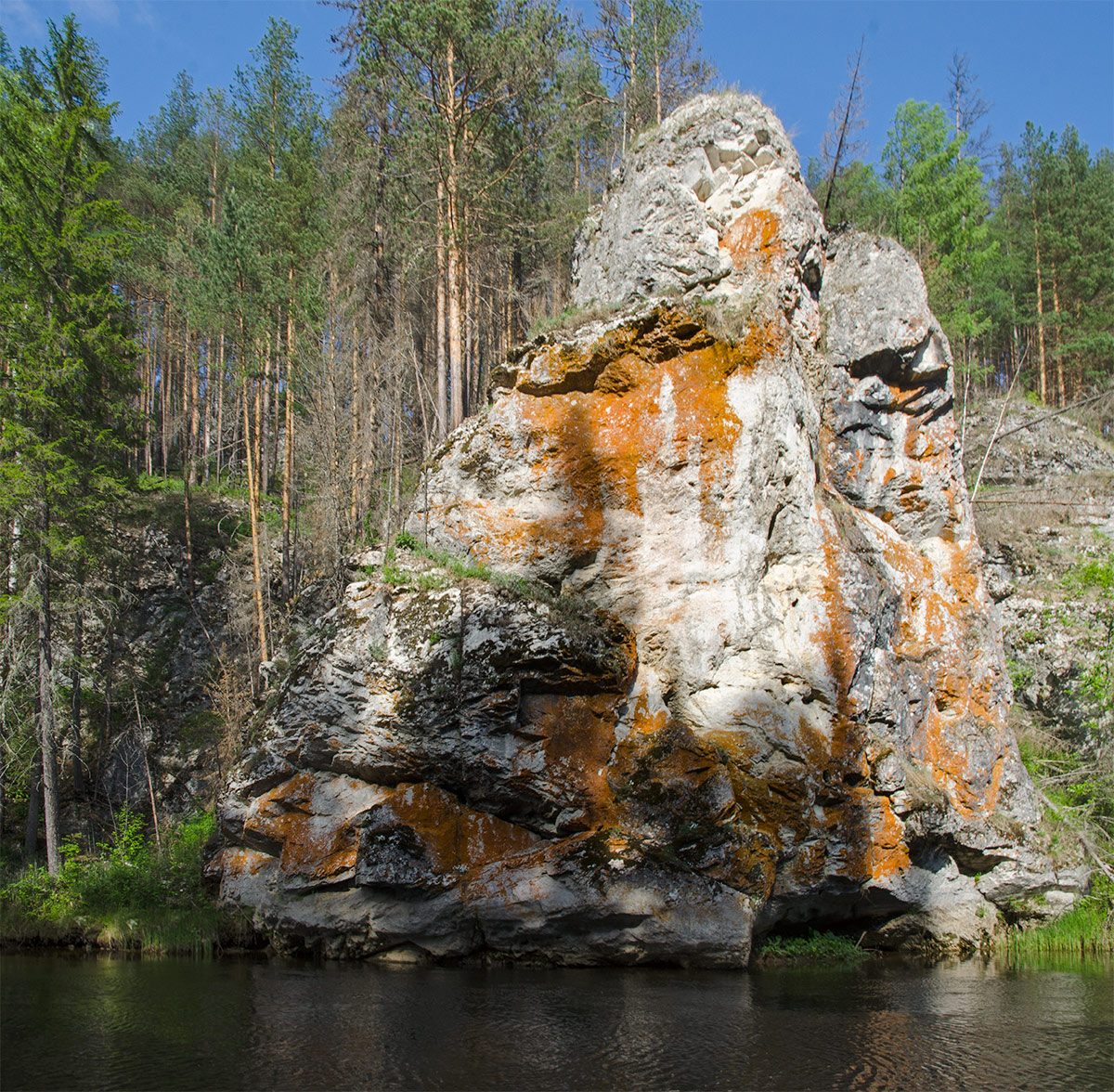 Синие скалы и окрестности, image of landscape/habitat.