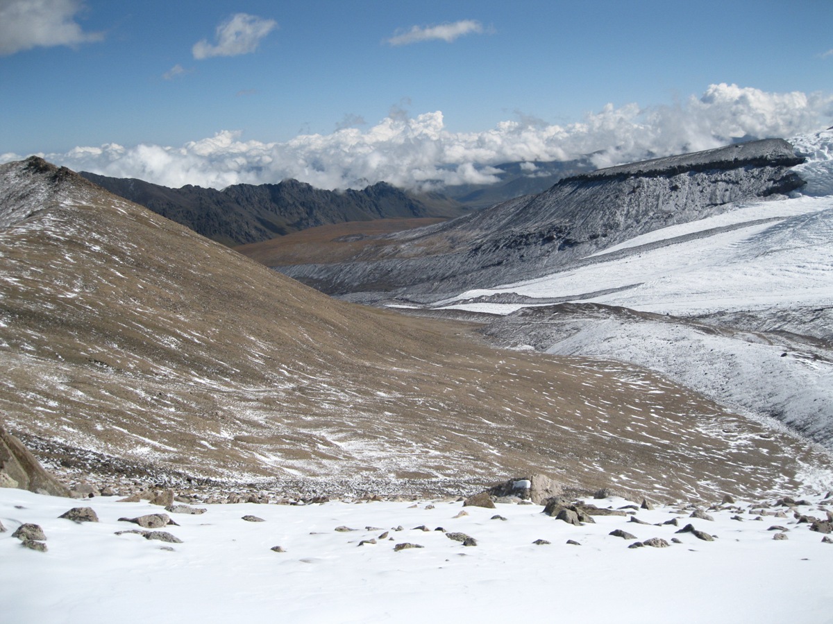 Ущелье реки Кызылкол, image of landscape/habitat.