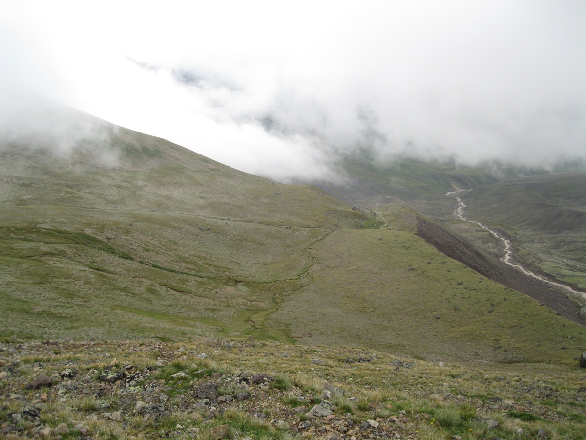 Ущелье реки Кызылкол, image of landscape/habitat.