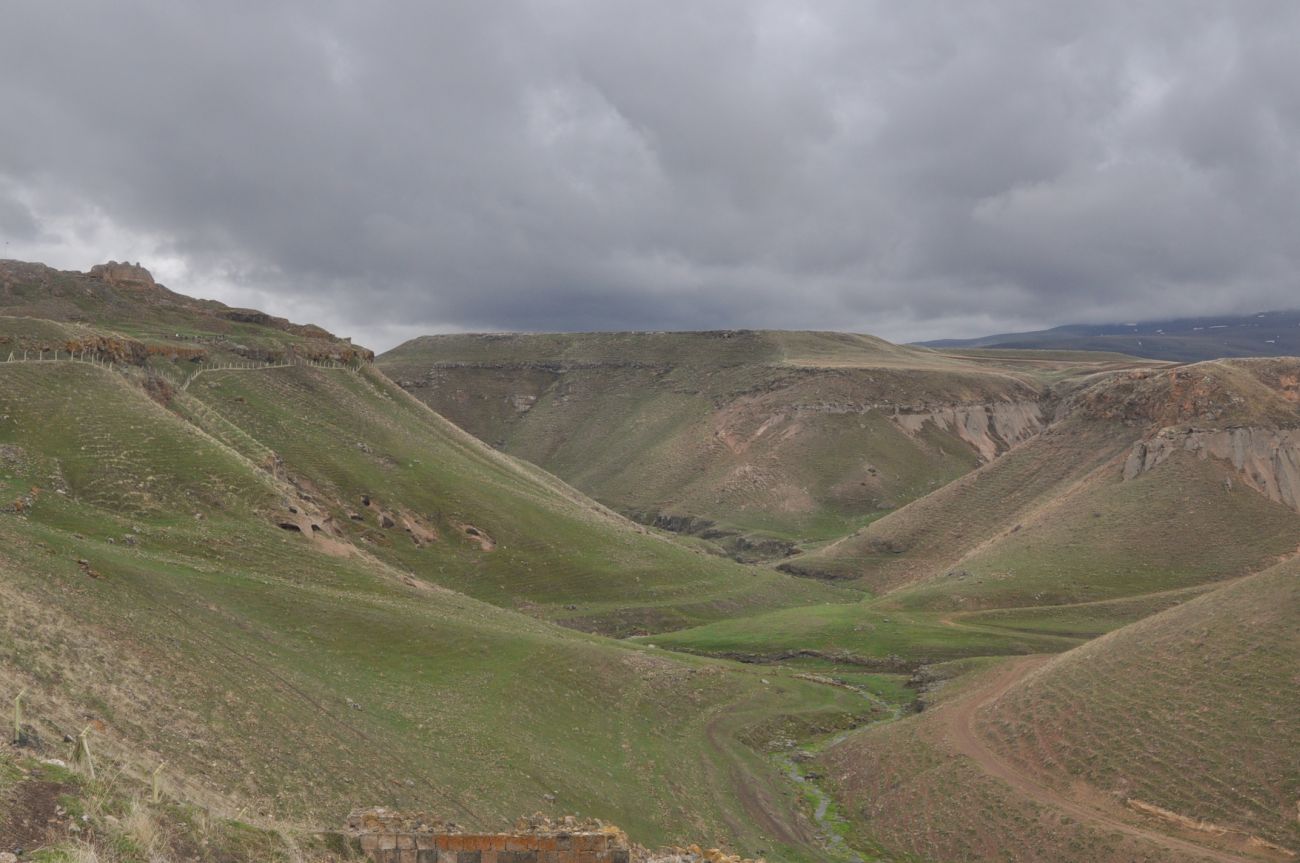 Окрестности бывшего города Ани, image of landscape/habitat.