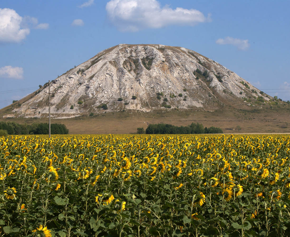 Гора Тра-тау, изображение ландшафта.