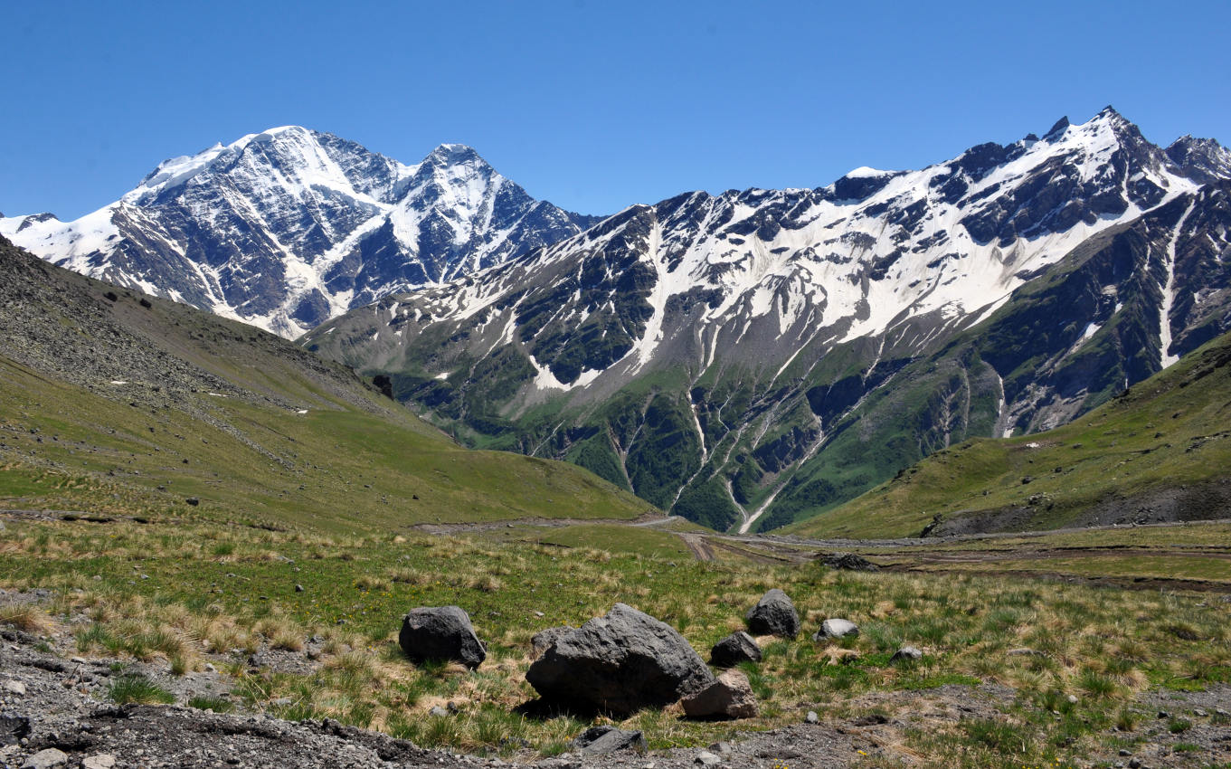 Пик Терскол, image of landscape/habitat.