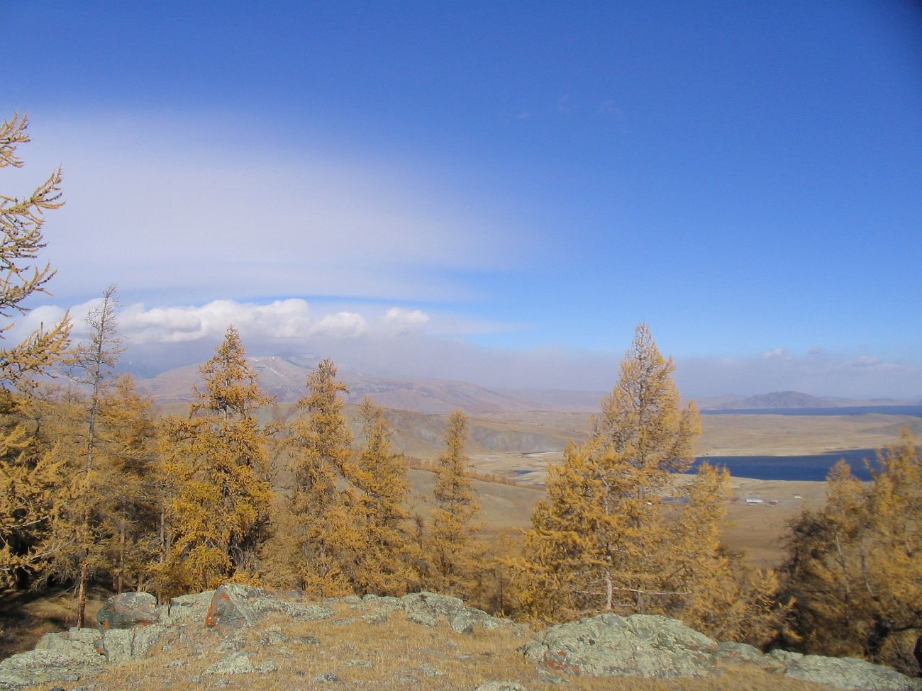 Окрестности озера Даян-Нур, image of landscape/habitat.