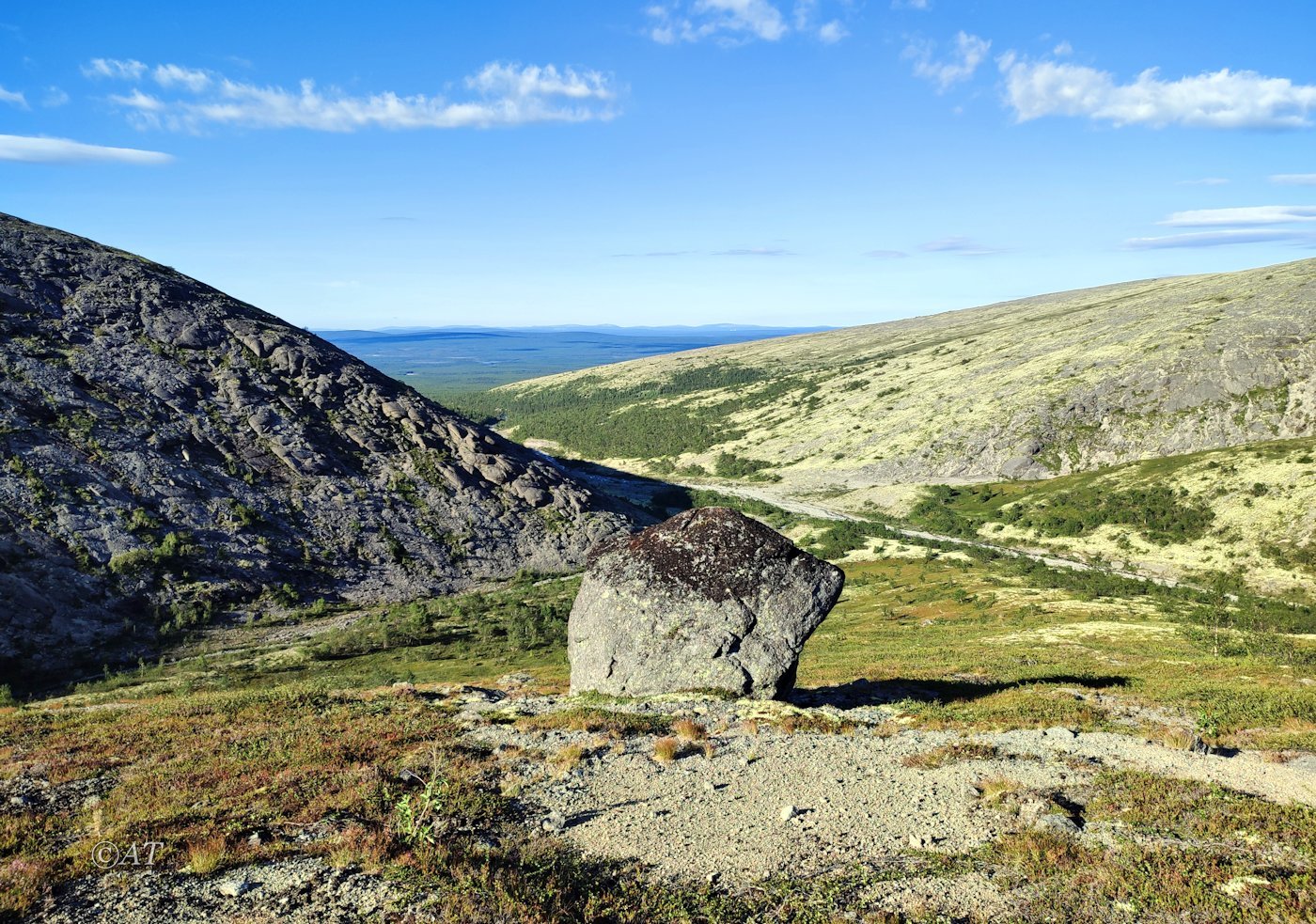 Ручей Маннепахкуай, изображение ландшафта.