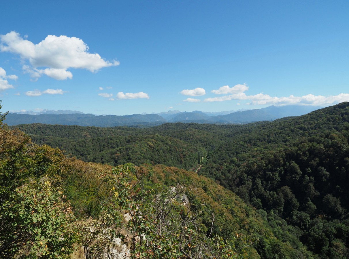 Орлиные скалы (Сочи), image of landscape/habitat.