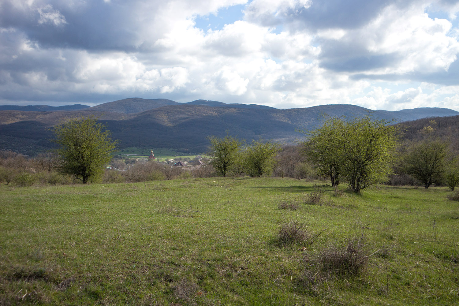 Неберджаевская и окрестности, image of landscape/habitat.