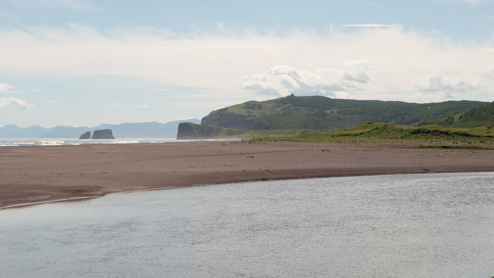 Халактырский пляж, image of landscape/habitat.