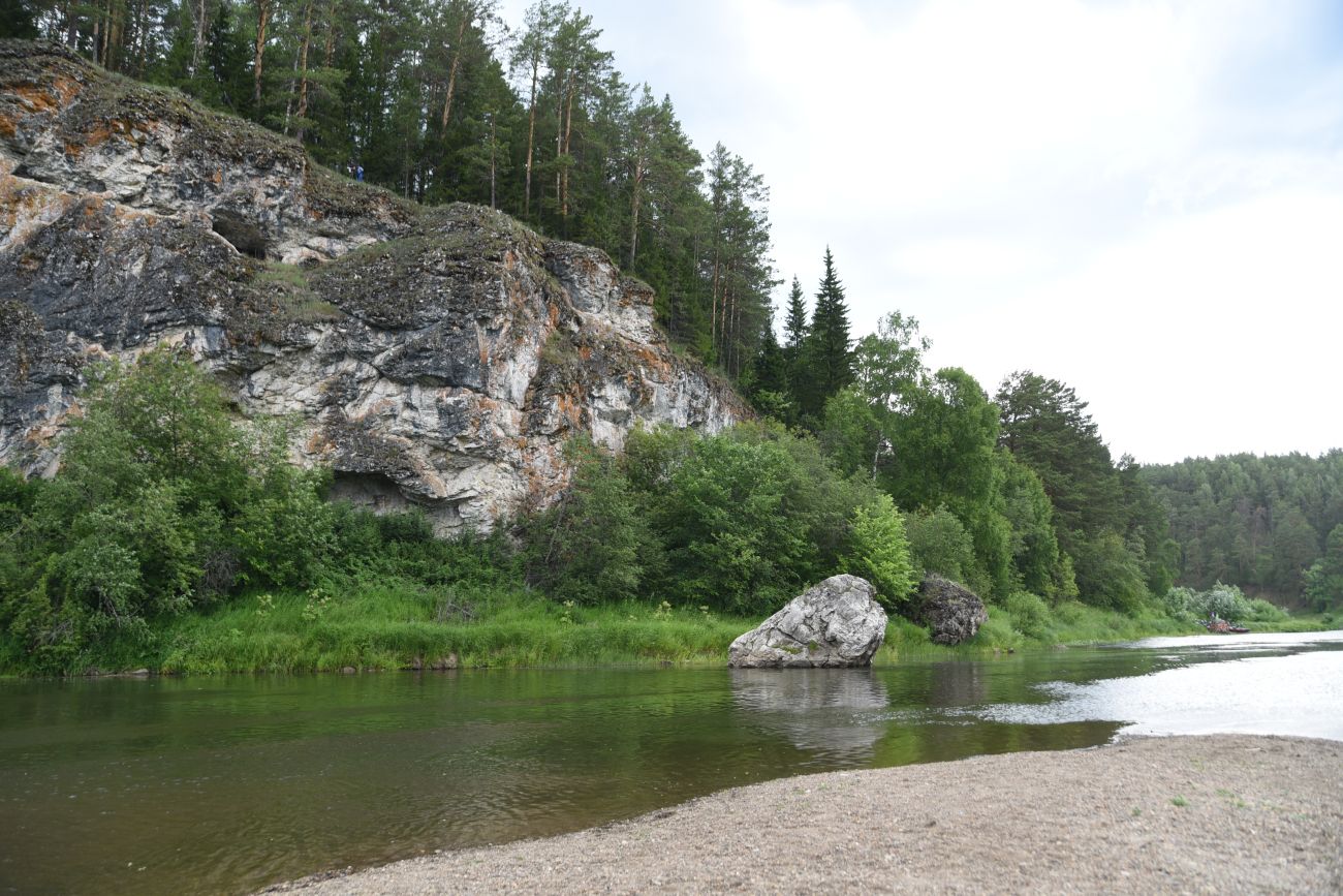 Скала Лось, image of landscape/habitat.