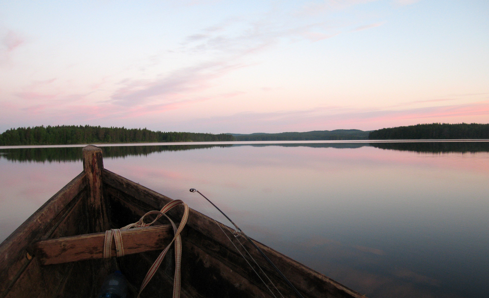 Окрестности поселка Вокнаволок, image of landscape/habitat.