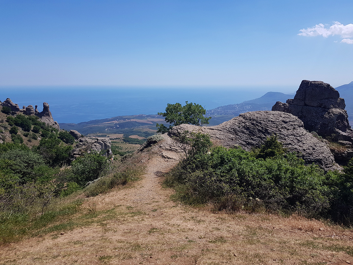 Южная Демерджи, изображение ландшафта.