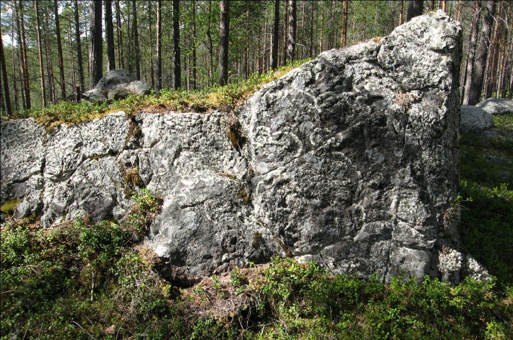 Окрестности поселка Вокнаволок, image of landscape/habitat.