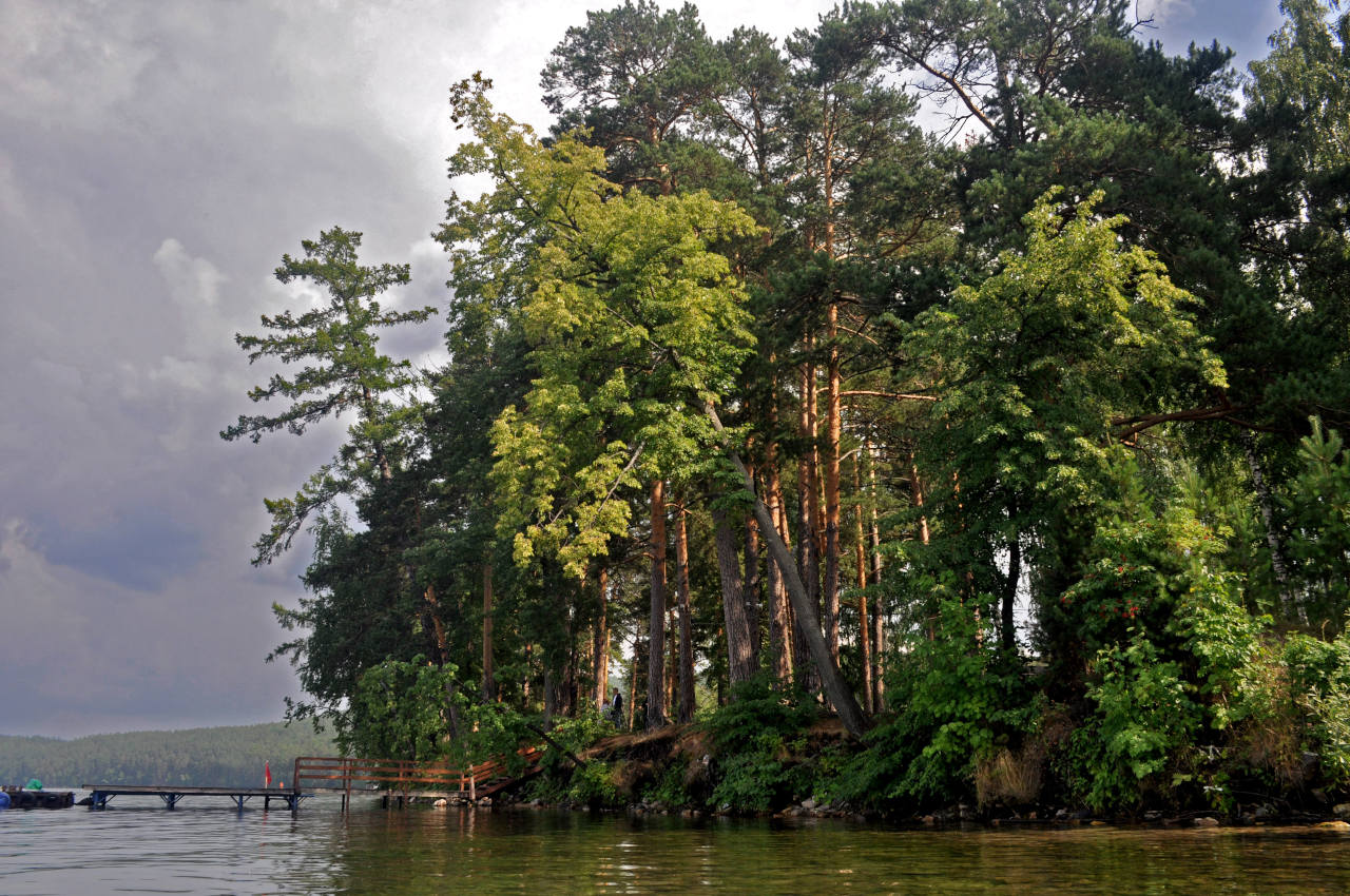 Озеро Тургояк, image of landscape/habitat.