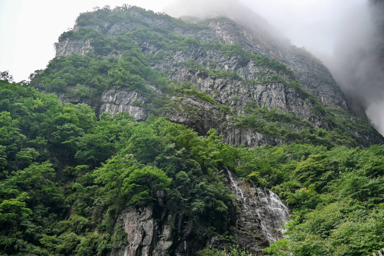 Гора Тяньмэнь, image of landscape/habitat.