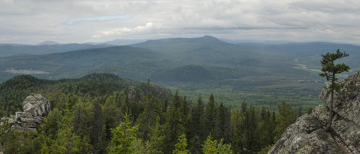 Окрестности деревни Отнурок, image of landscape/habitat.