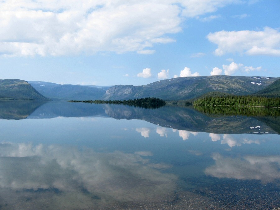 Ловозёрские Тундры, изображение ландшафта.