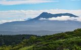 Вулкан Менделеева, изображение ландшафта.