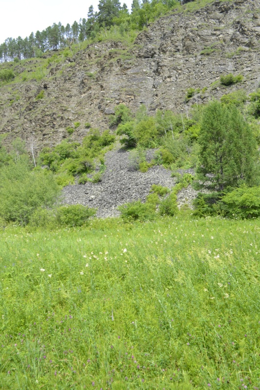 Усть-Стрелка и село Покровка, изображение ландшафта.