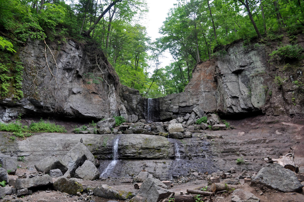 Кравцовские водопады, image of landscape/habitat.