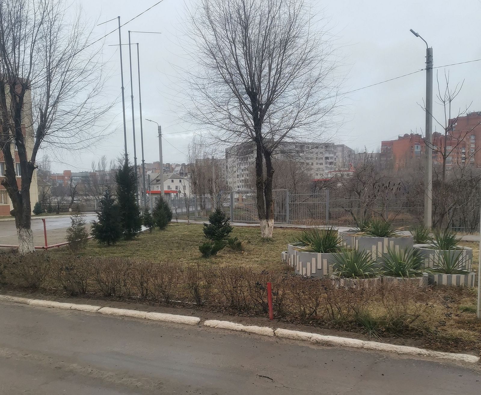 Красноармейский район Волгограда, изображение ландшафта.
