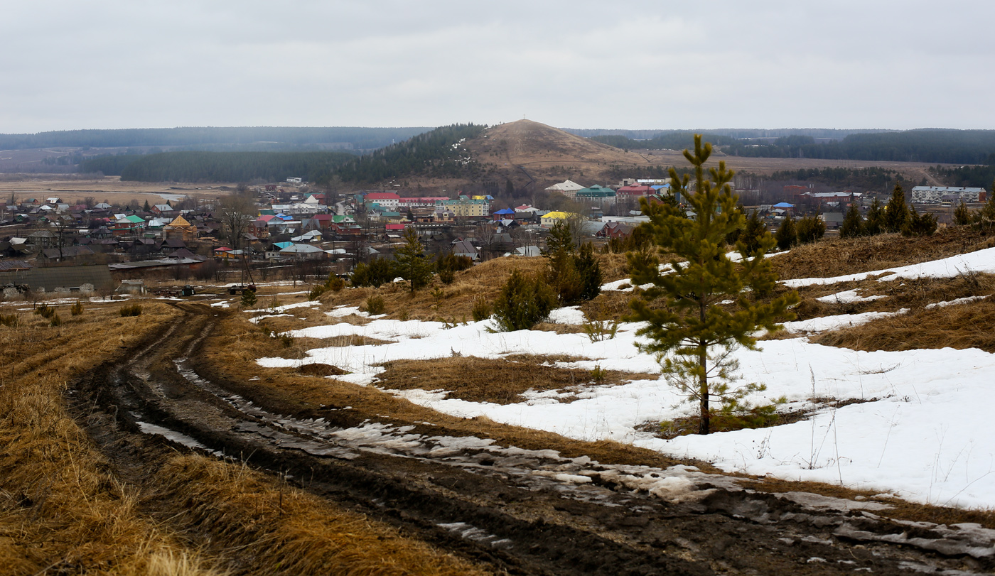 Окрестности села Ключи, изображение ландшафта.