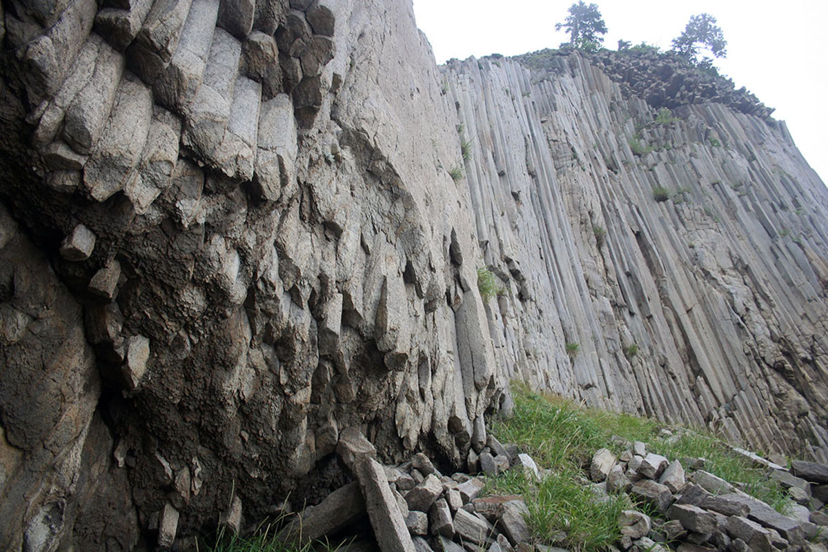 Окрестности мыса Столбчатый, image of landscape/habitat.