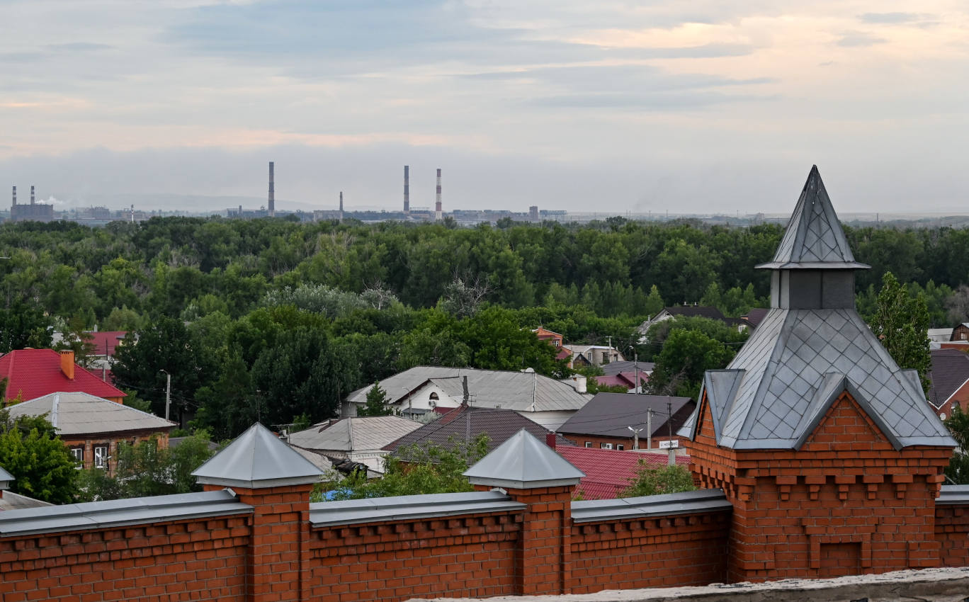 Орск, изображение ландшафта.