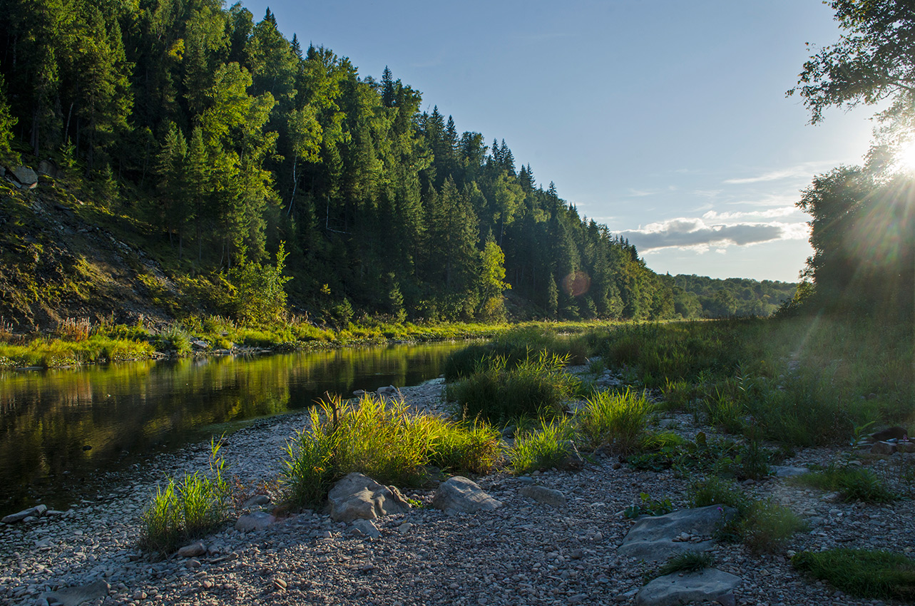 Окрестности деревни Зириклы, image of landscape/habitat.