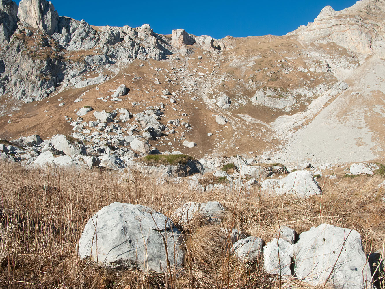 Юго-восточный отрог Оштена, image of landscape/habitat.