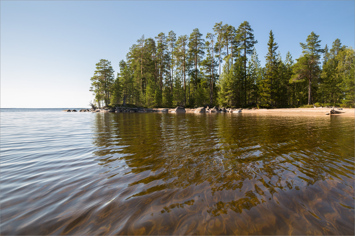 Топозеро, image of landscape/habitat.