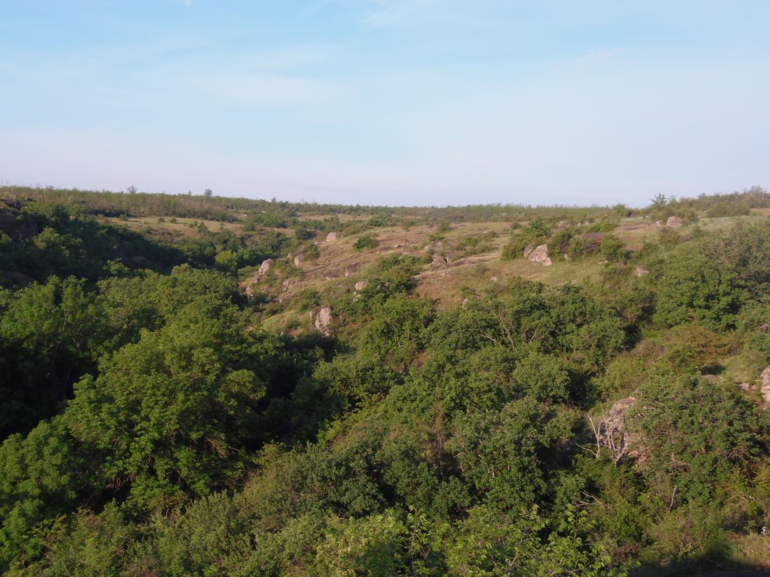Арбузинский каньон, image of landscape/habitat.