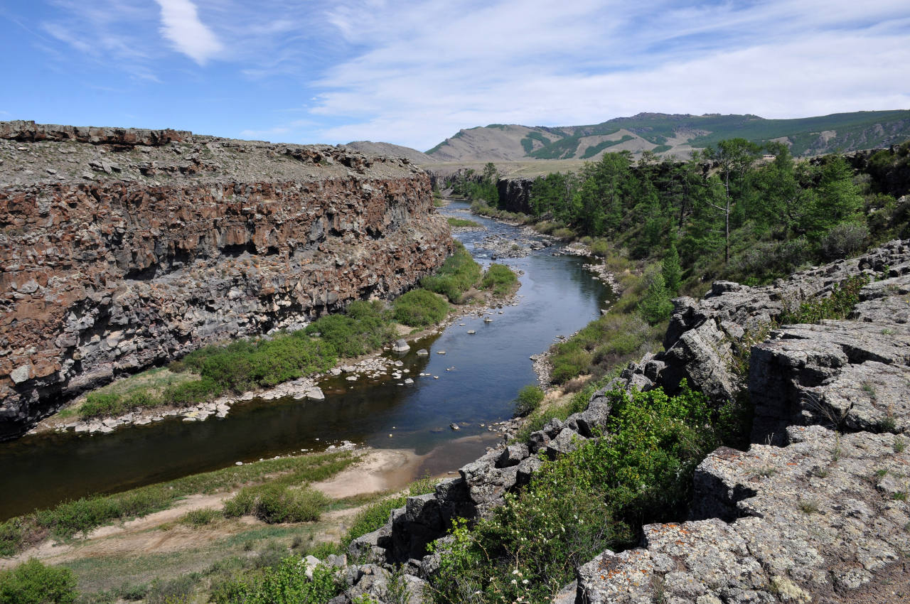 Долина реки Суман-Гол, image of landscape/habitat.