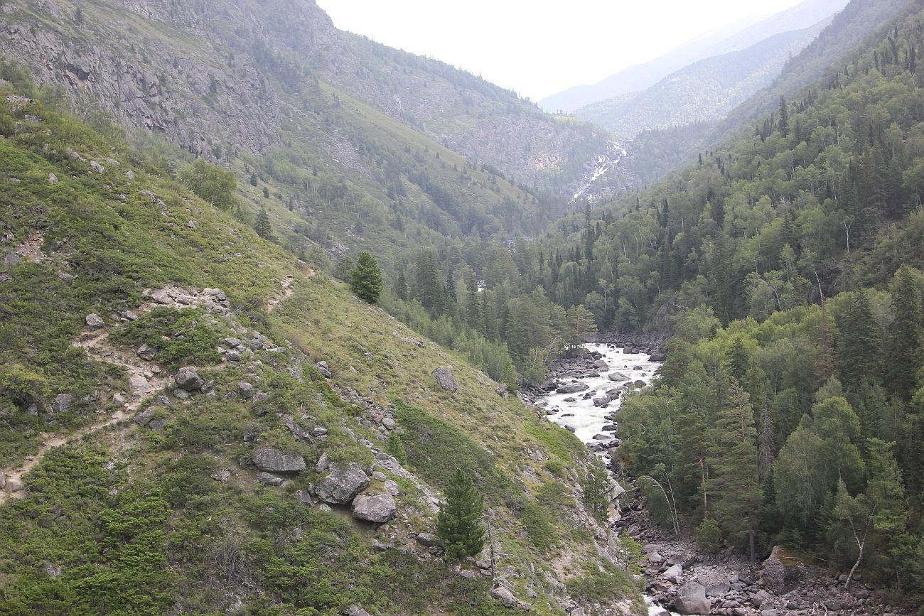 Окрестности водопада Учар, image of landscape/habitat.