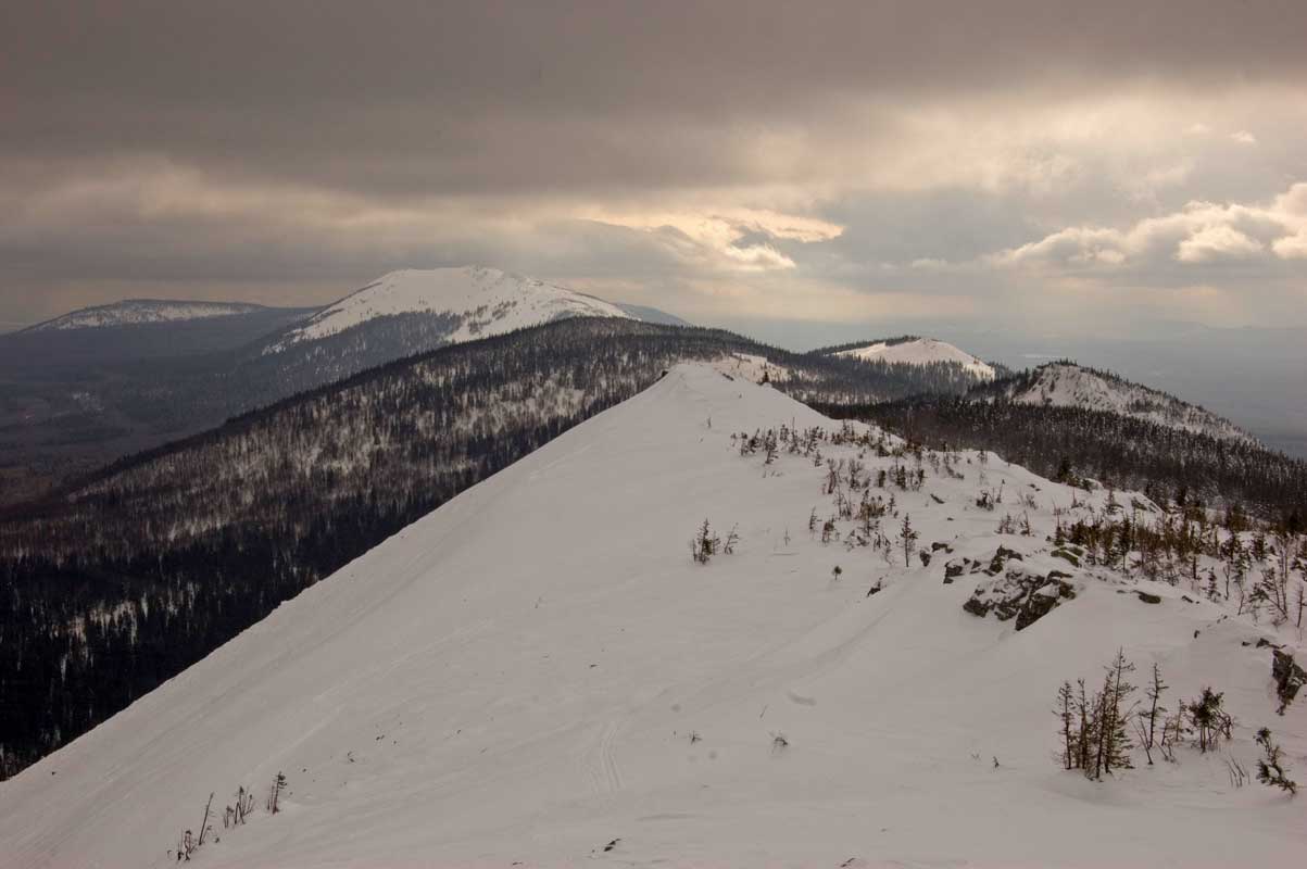 Хребет Большая Сукá, image of landscape/habitat.