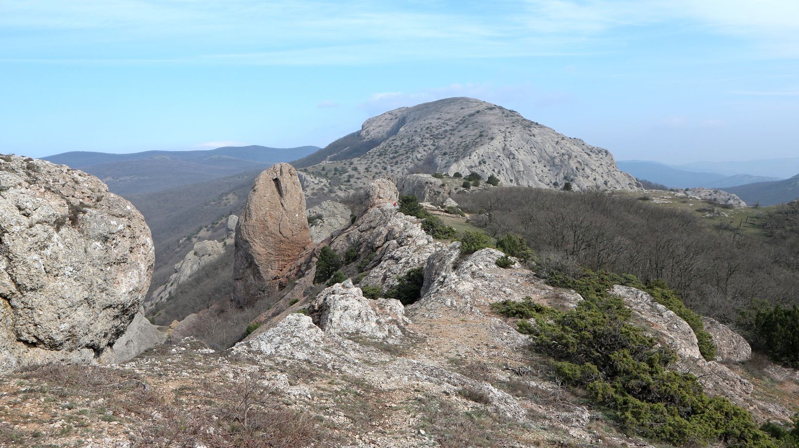 Гора Сандык-Кая, image of landscape/habitat.