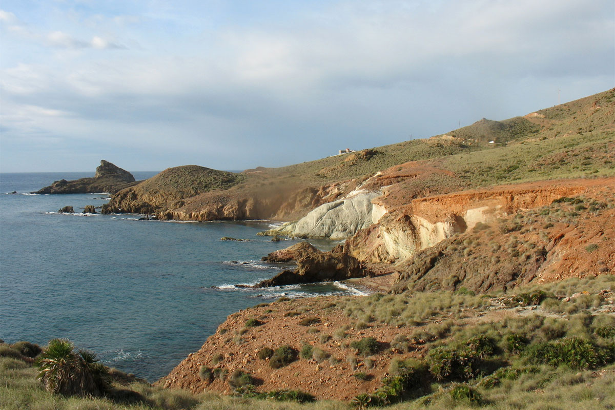 Cabo de Gata, изображение ландшафта.