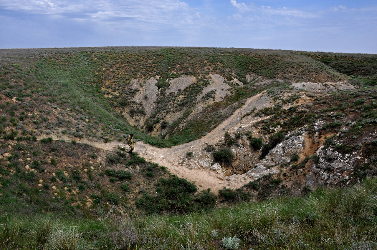 Окрестности Баскунчакской пещеры, image of landscape/habitat.