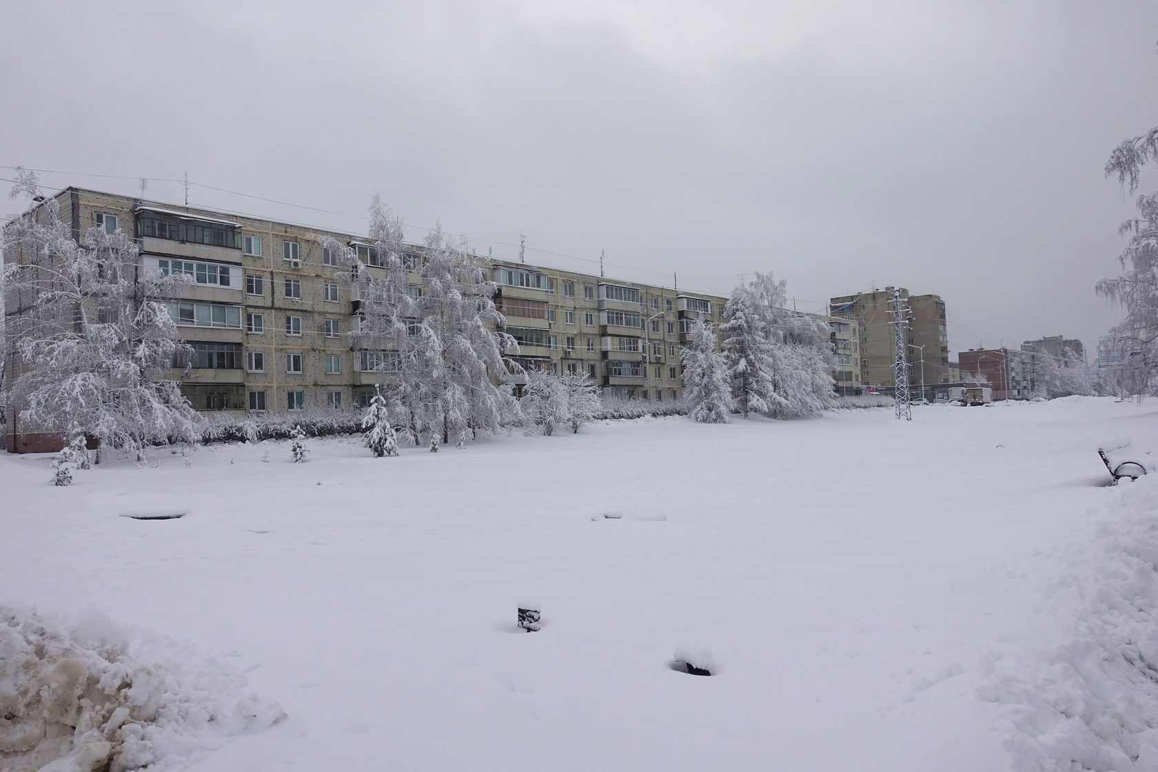 Электрогорск и его окрестности, изображение ландшафта.