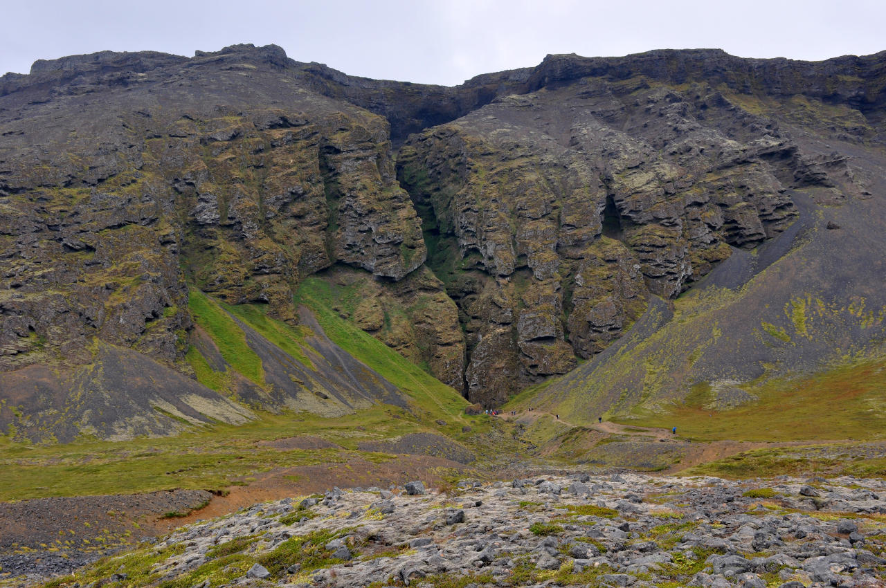 Полуостров Снайфедльснес, image of landscape/habitat.