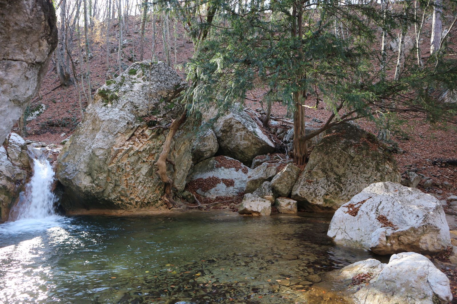 Большой каньон Крыма, image of landscape/habitat.