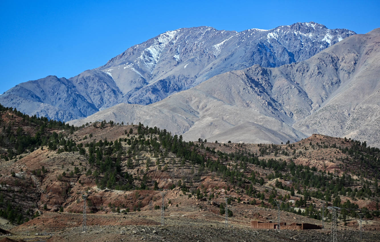 Перевал Тизи-н'Тишка, image of landscape/habitat.