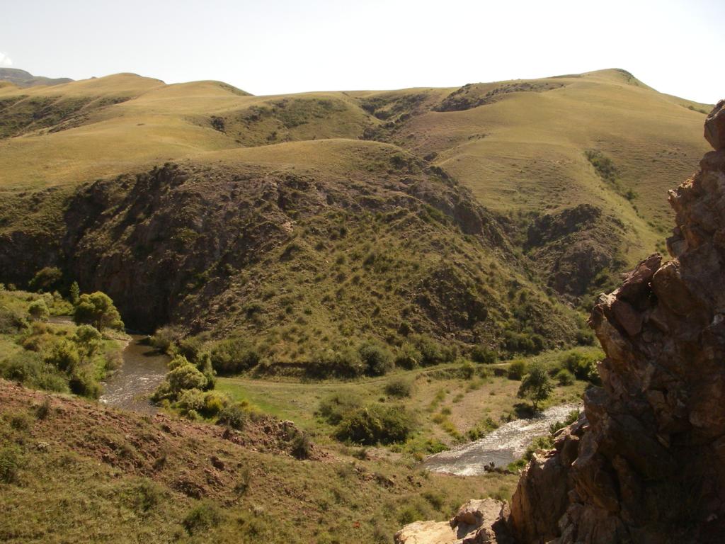 Среднее течение реки Тимерлик, image of landscape/habitat.