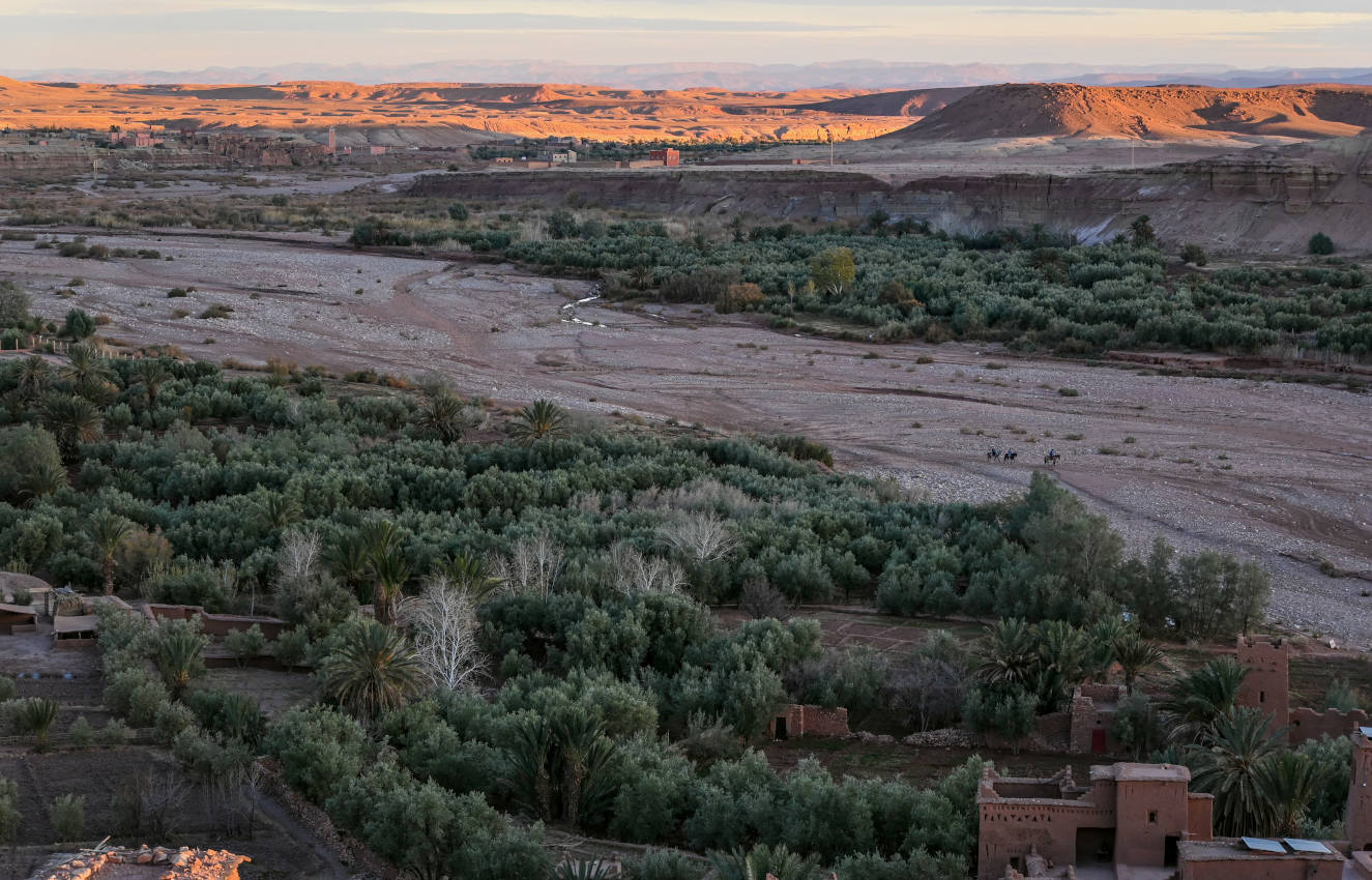 Айт-Бен-Хадду, image of landscape/habitat.