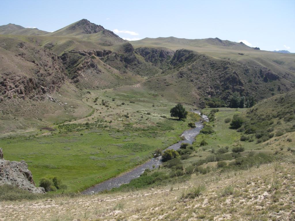 Среднее течение реки Тимерлик, image of landscape/habitat.