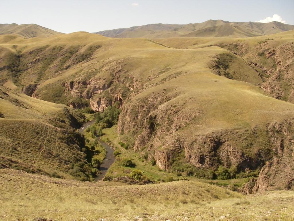 Среднее течение реки Тимерлик, image of landscape/habitat.