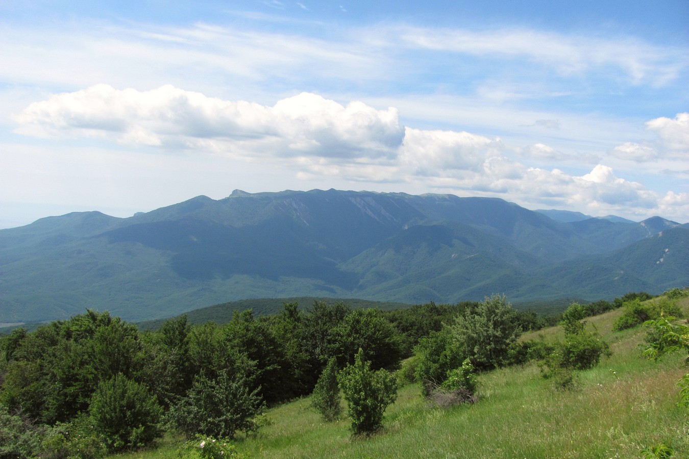 Чатырдаг, изображение ландшафта.