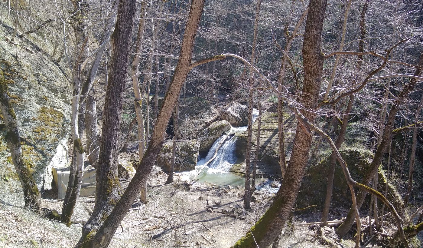 Долина реки Мишоко, изображение ландшафта.