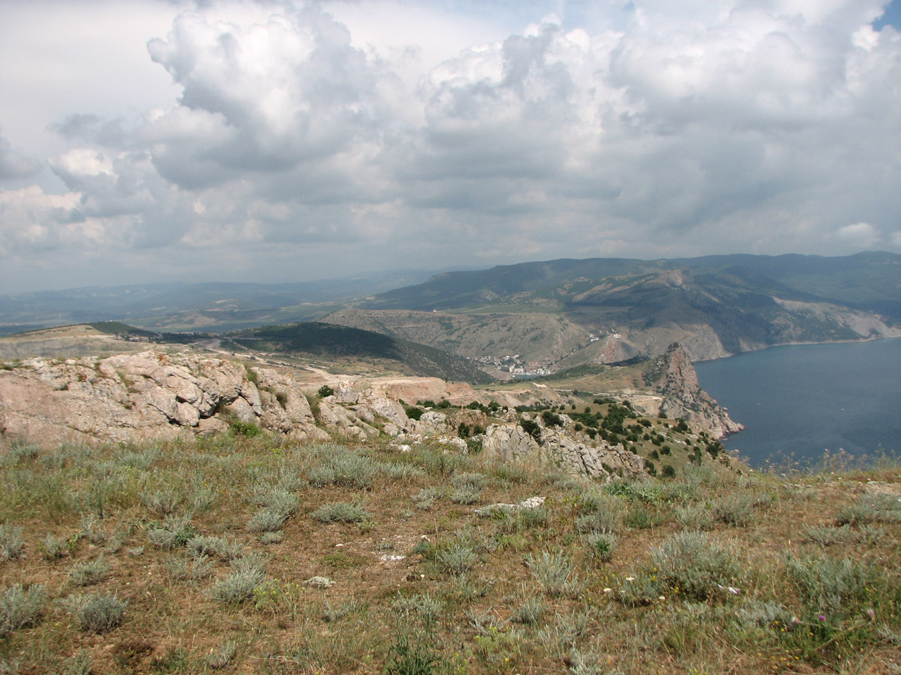 Караньское плато, изображение ландшафта.