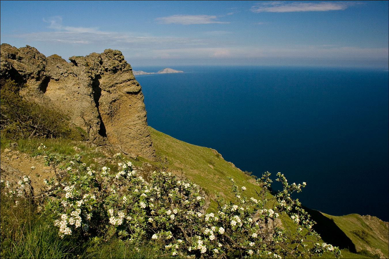 Горный массив Карадаг, image of landscape/habitat.